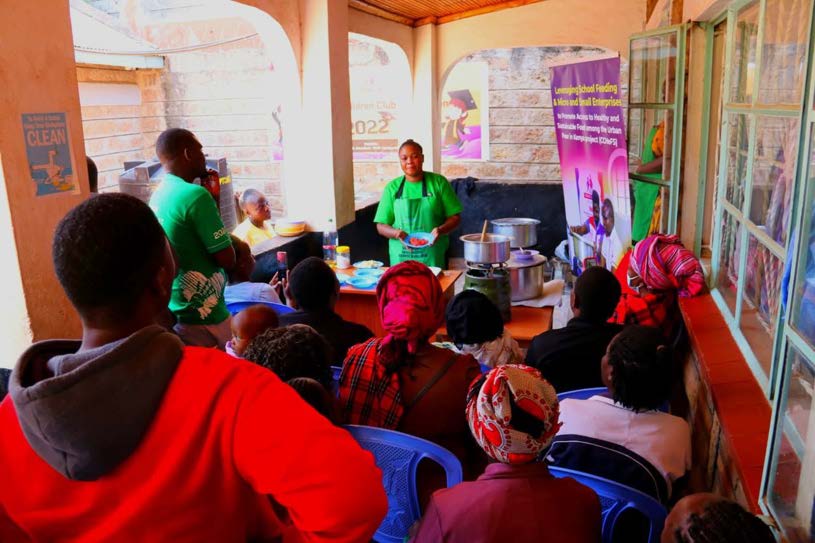Community training session